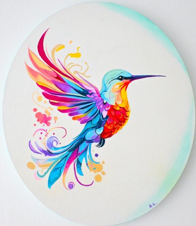 Peinture vibratoire : Espoir